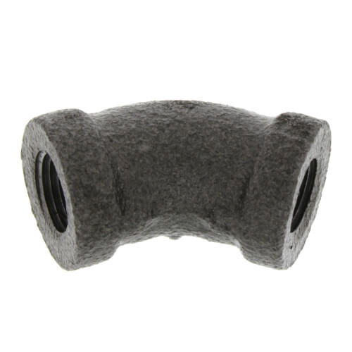 Main product image of 1/8" Black 45° Elbow