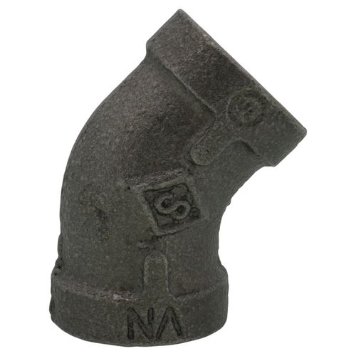 Main product image of 1/4" Black 45-Degree Elbow