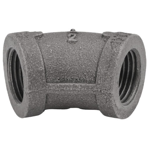 Main product image of 1/2" Black 45-Degree Elbow