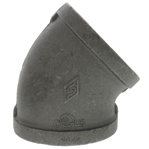 Main product image of 3" Black 45° Elbow