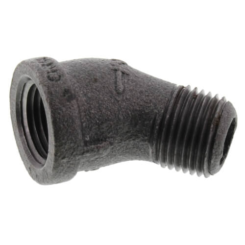 Main product image of 1/2" Black 45° Street Elbow