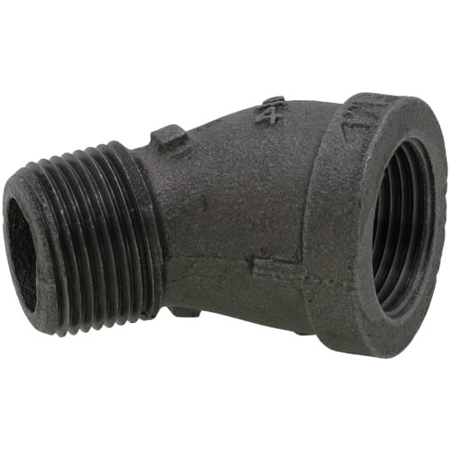 Main product image of 3/4" Black 45-Degree Street Elbow