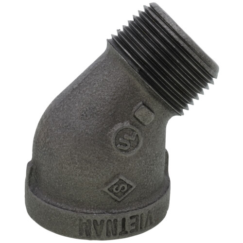 Main product image of 1" Black 45-Degree Street Elbow