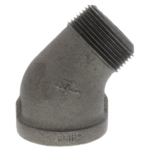 Main product image of 1-1/4" Black 45° Street Elbow