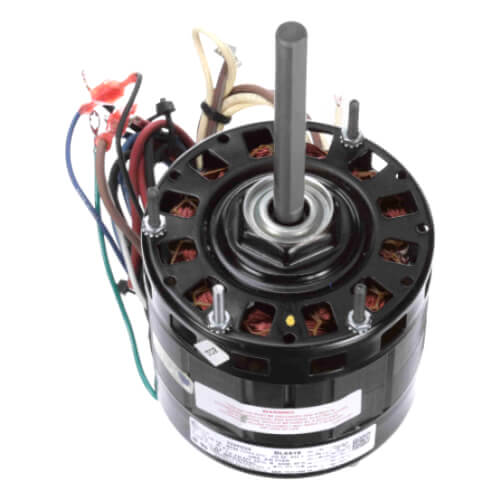 Main product image of 5" 3-Speed Single Shaft Open Fan/Blower Motor (115V, 1075 RPM, 1/4, 1/5, 1/6 HP)