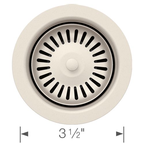 Main product image of Color-Coordinated Metal Basket Strainer (Soft White)