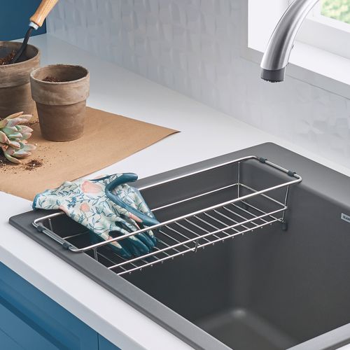 Main product image of Stainless Steel Basket (Liven & Quatrus Laundry), 234771