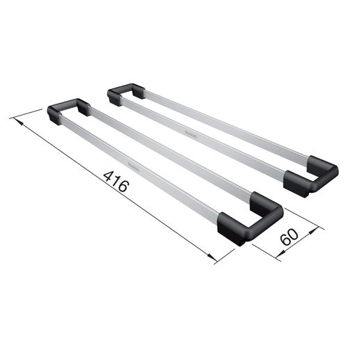 Main product image of Quatrus Ergon Sink Rails, 235906 (Set of 2)