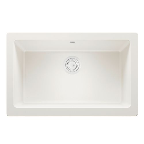 Main product image of Color-Coordinated Metal Basket Strainer (White)