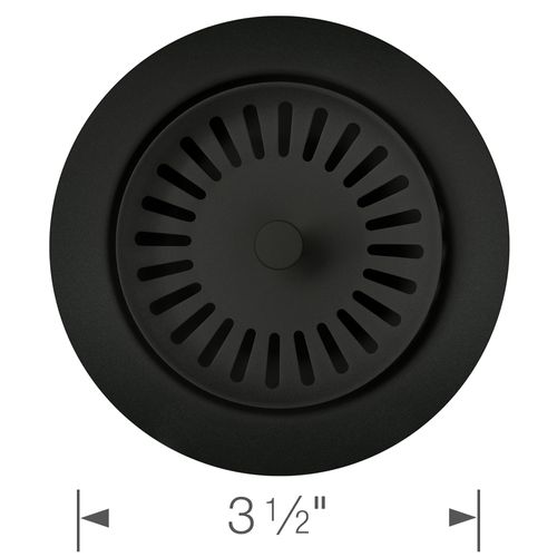 Main product image of Color-Coordinated Metal Basket Strainer (Coal Black)