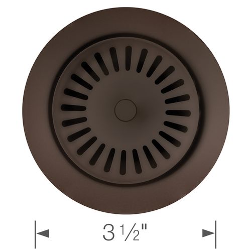 Main product image of Color-Coordinated Metal Disposal Flange - Café, 240330