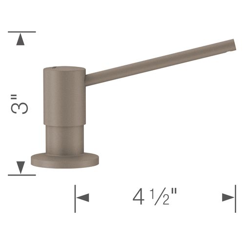 Main product image of Torre Soap Dispenser - Truffle, 401215