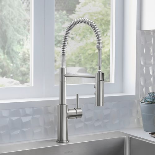 Main product image of Catris Semi-Pro Pull-Down Dual-Spray Kitchen Faucet (PVD Steel), 401918