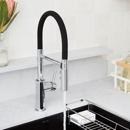 Main product image of Catris Flexo Semi-Pro Pull-Down Dual-Spray Kitchen Faucet - Chrome, 402447