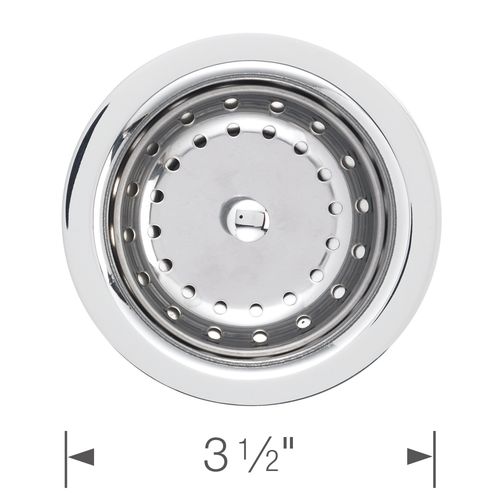 Main product image of Deluxe Steel Strainer - Chrome, 440029