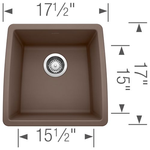 Main product image of Performa SILGRANIT 17" Undermount Bar Sink - Café, 440078