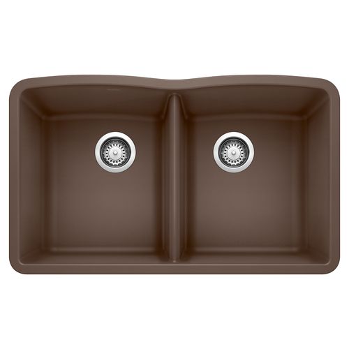 Main product image of Diamond SILGRANIT 32" 50/50 Double Bowl Undermount Kitchen Sink - Café, 440182