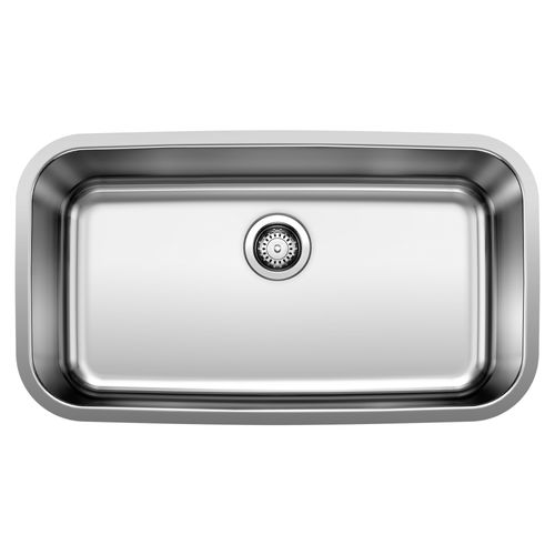 Main product image of Stellar 28" Single Bowl Undermount Stainless Steel Kitchen Sink, 441024