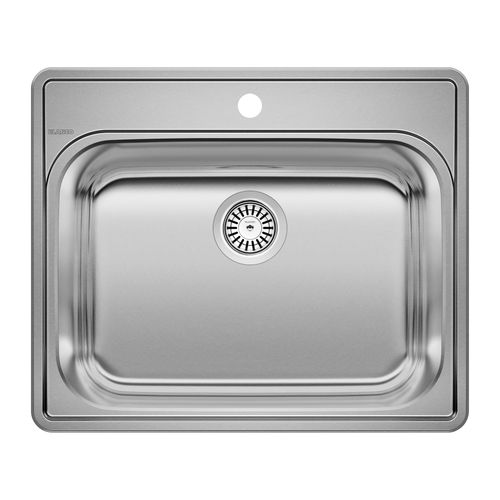 Main product image of Essential 25" Single Bowl Drop-In Stainless Steel Laundry Sink - 1 Hole, 441078