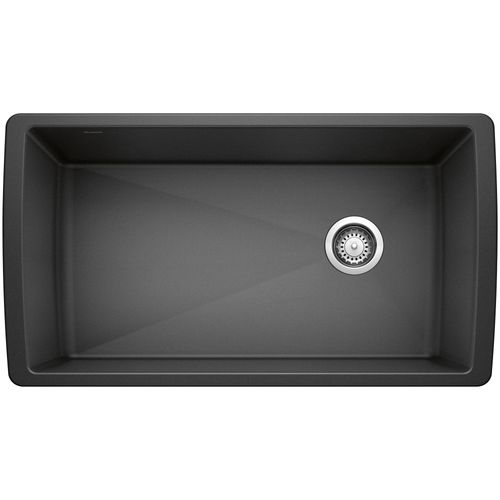 Main product image of Diamond SILGRANIT 33" Super Single Undermount Kitchen Sink - Anthracite, 441768