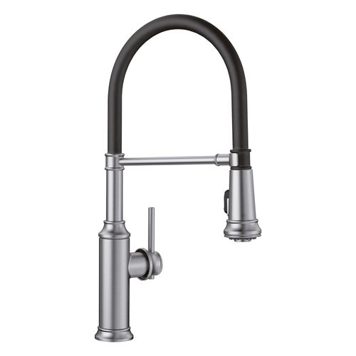 Main product image of Empressa Semi-Pro Pull-Down Dual-Spray Kitchen Faucet - PVD Steel, 442509