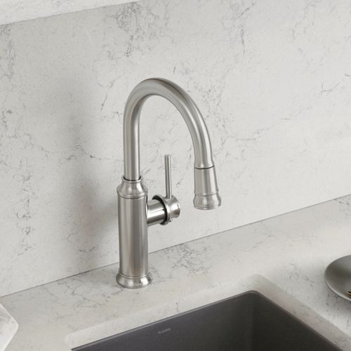 Main product image of Empressa Pull-Down Bar Faucet - PVD Steel, 442513