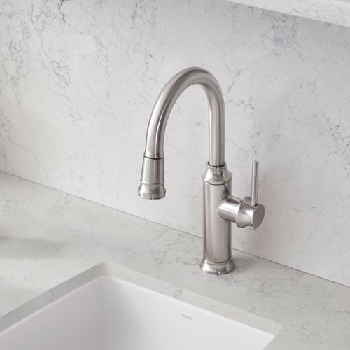 Main product image of Empressa Pull-Down Bar Faucet - PVD Steel, 442513