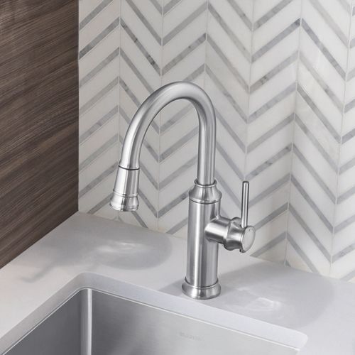 Main product image of Empressa Pull-Down Bar Faucet - PVD Steel, 442513