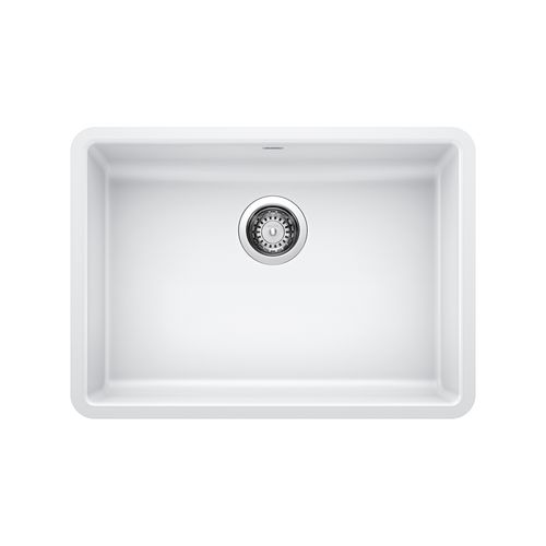 Main product image of Precis SILGRANIT 25" ADA Single Bowl Undermount Kitchen Sink - White, 442542
