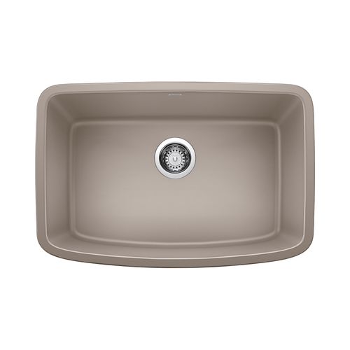Main product image of Valea SILGRANIT 27" Single Bowl Undermount Kitchen Sink - Truffle, 442549