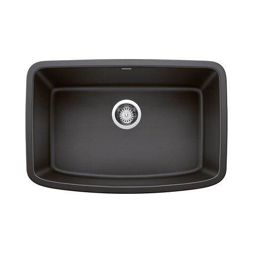 Main product image of Valea SILGRANIT 27" Single Bowl Undermount Kitchen Sink - Anthracite, 442552