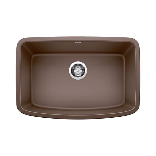 Main product image of Valea SILGRANIT 27" Single Bowl Undermount Kitchen Sink - Café, 442555