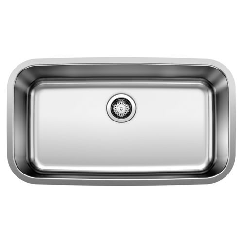 Main product image of Stellar Super 32" x 18" Single Bowl Kitchen Sink (Stainless Steel)