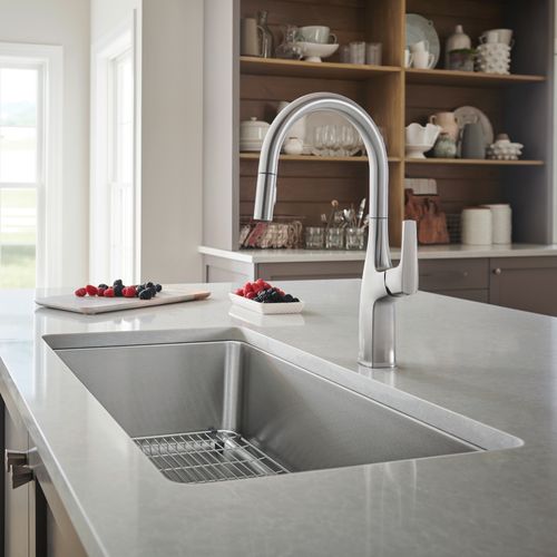 Main product image of Formera 33" Super Single Undermount Stainless Steel Kitchen Sink