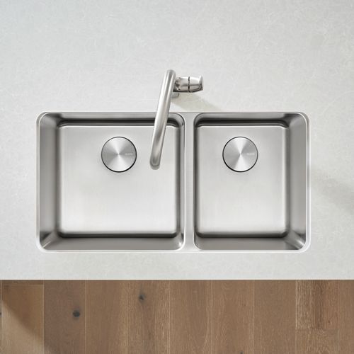 Main product image of Formera 33" 60/40 Double Bowl Undermount Stainless Steel Kitchen Sink