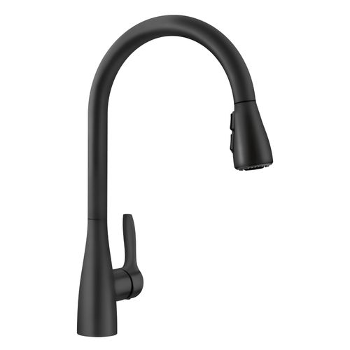 Main product image of Atura Pull-Down Dual-Spray Kitchen Faucet - Matte Black, 443027, 443027-BLANCO