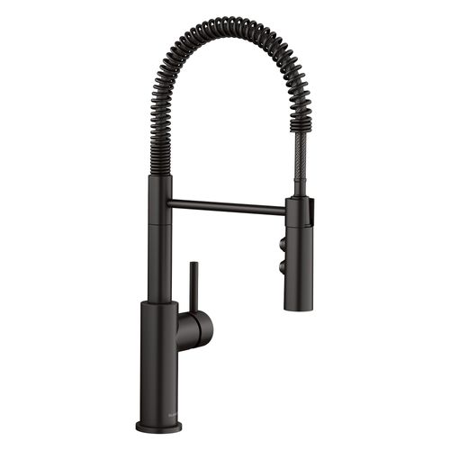 Main product image of Catris Semi-Pro Pull-Down Dual-Spray Kitchen Faucet (Matte Black), 443032-BLANCO