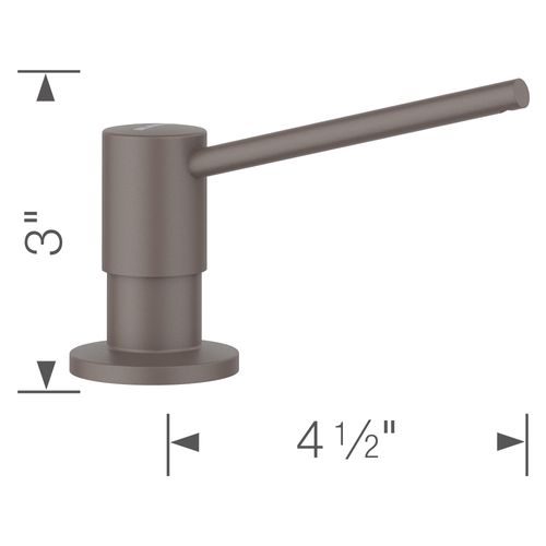 Main product image of Torre Soap Dispenser - Volcano Gray, 443046