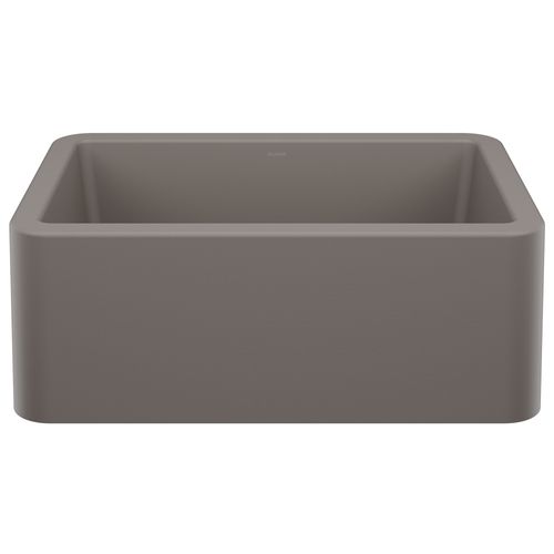 Main product image of Ikon SILGRANIT 27" Single Bowl Apron-Front Farmhouse Sink - Volcano Gray, 443112