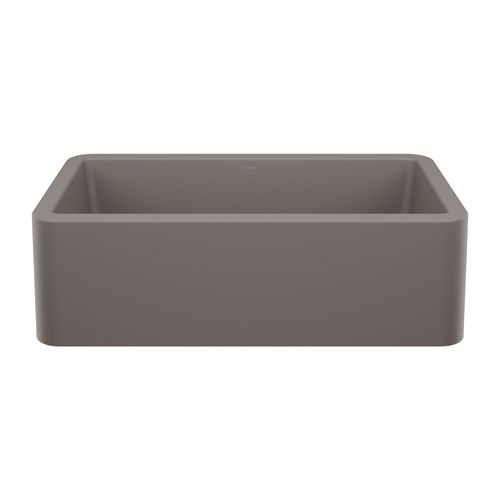 Main product image of Ikon SILGRANIT 33" Single Bowl Apron-Front Farmhouse Sink - Volcano Gray, 443114