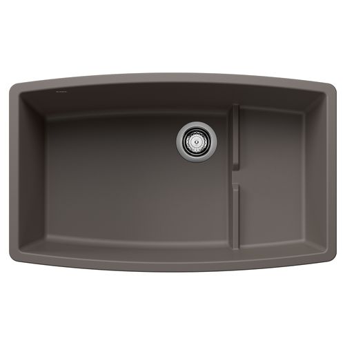 Main product image of Performa Cascade SILGRANIT 32" Single Bowl Undermount Kitchen Sink with Colander - Volcano Gray, 443122
