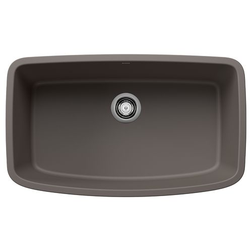 Main product image of Valea SILGRANIT 32" Super Single Undermount Kitchen Sink - Volcano Gray, 443128