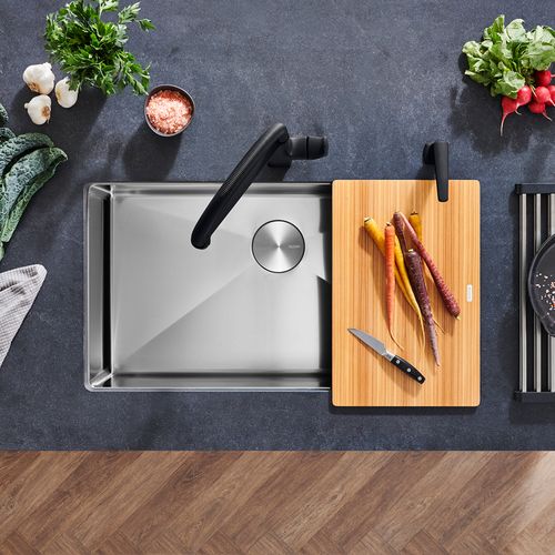 Main product image of Quatrus R15 32" Super Single Bowl Undermount Stainless Steel Kitchen Sink, 443148