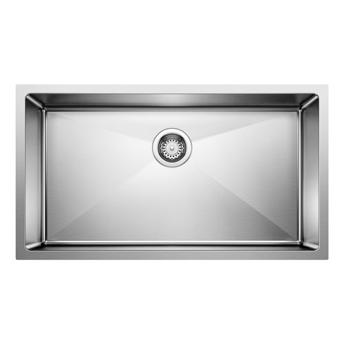 Main product image of Quatrus R15 32" Super Single Bowl Undermount Stainless Steel Kitchen Sink, 443148