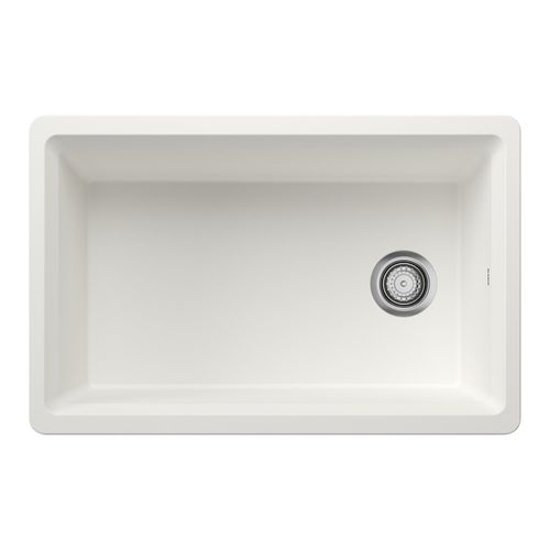 Main product image of Inteos SILGRANIT 30"  Single Bowl Reversible Undermount Workstation Kitchen Sink - White, 443306