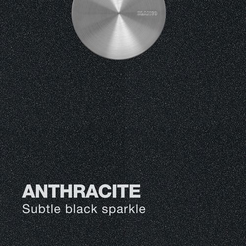 Main product image of Inteos SILGRANIT 33"  Single Bowl Reversible Undermount Workstation Kitchen Sink - Anthracite, 443312