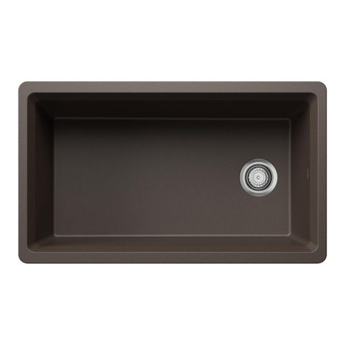 Main product image of Inteos SILGRANIT 33"  Single Bowl Reversible Undermount Workstation Kitchen Sink - Café, 443316