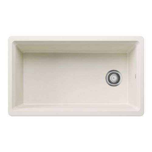 Main product image of Inteos SILGRANIT 33"  Single Bowl Reversible Undermount Workstation Kitchen Sink - Soft White, 443318