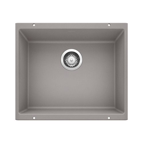 Main product image of Precis SILGRANIT 21" Single Bowl Undermount Kitchen Sink - Metallic Gray, 513429