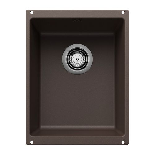 Main product image of Precis 13-3/4" x 18-1/8" Medium Single Bowl Bar Sink (Cafe Brown)